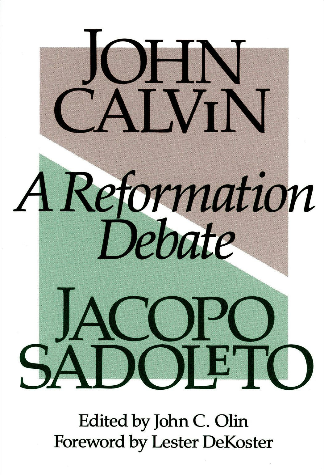 Cover image for A Reformation Debate, isbn: 9780801023903
