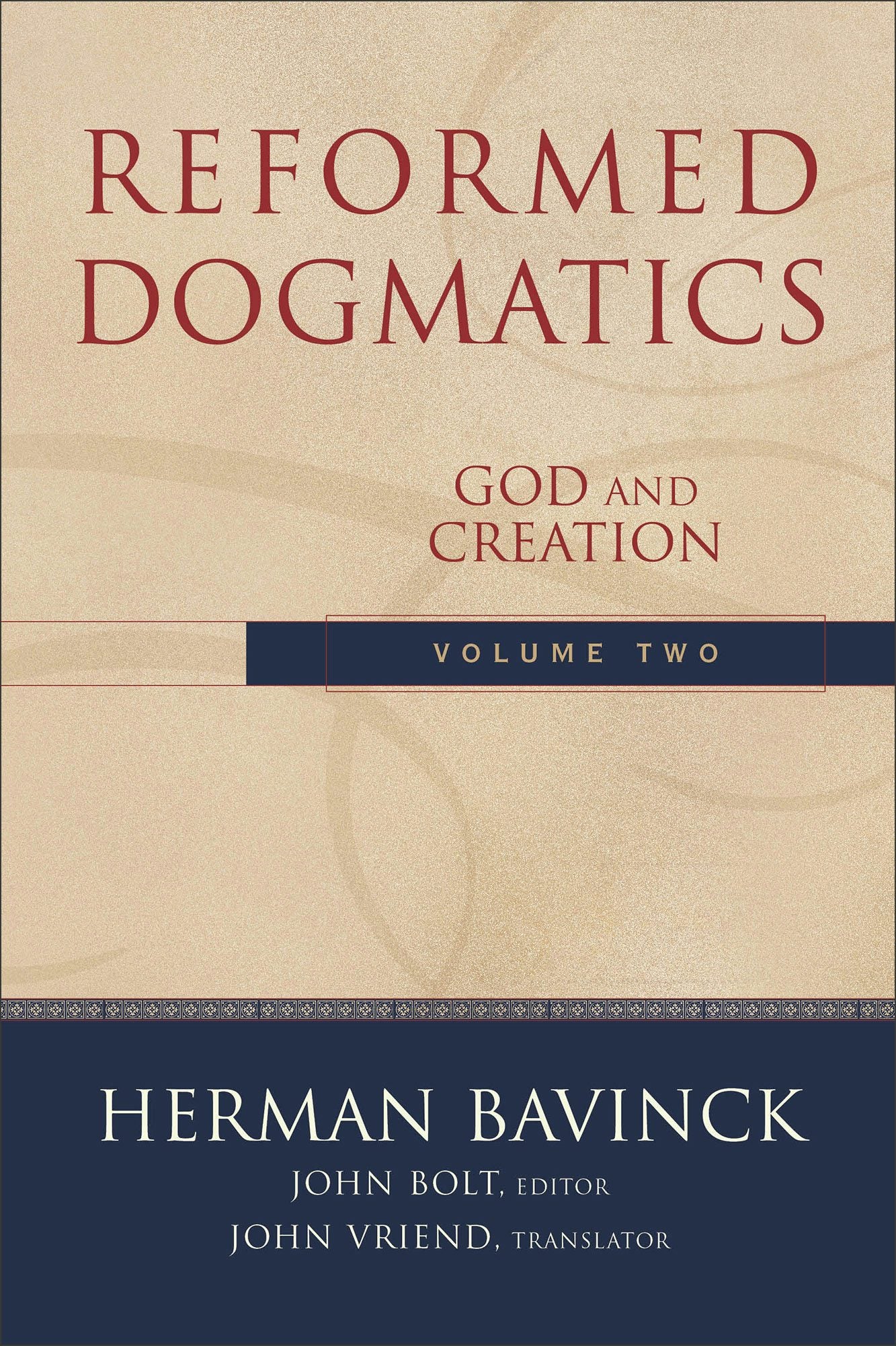 Cover image for Reformed Dogmatics, Volume 2, isbn: 9780801026553