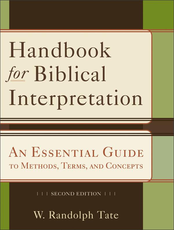 Cover image for Handbook for Biblical Interpretation, isbn: 9780801048623
