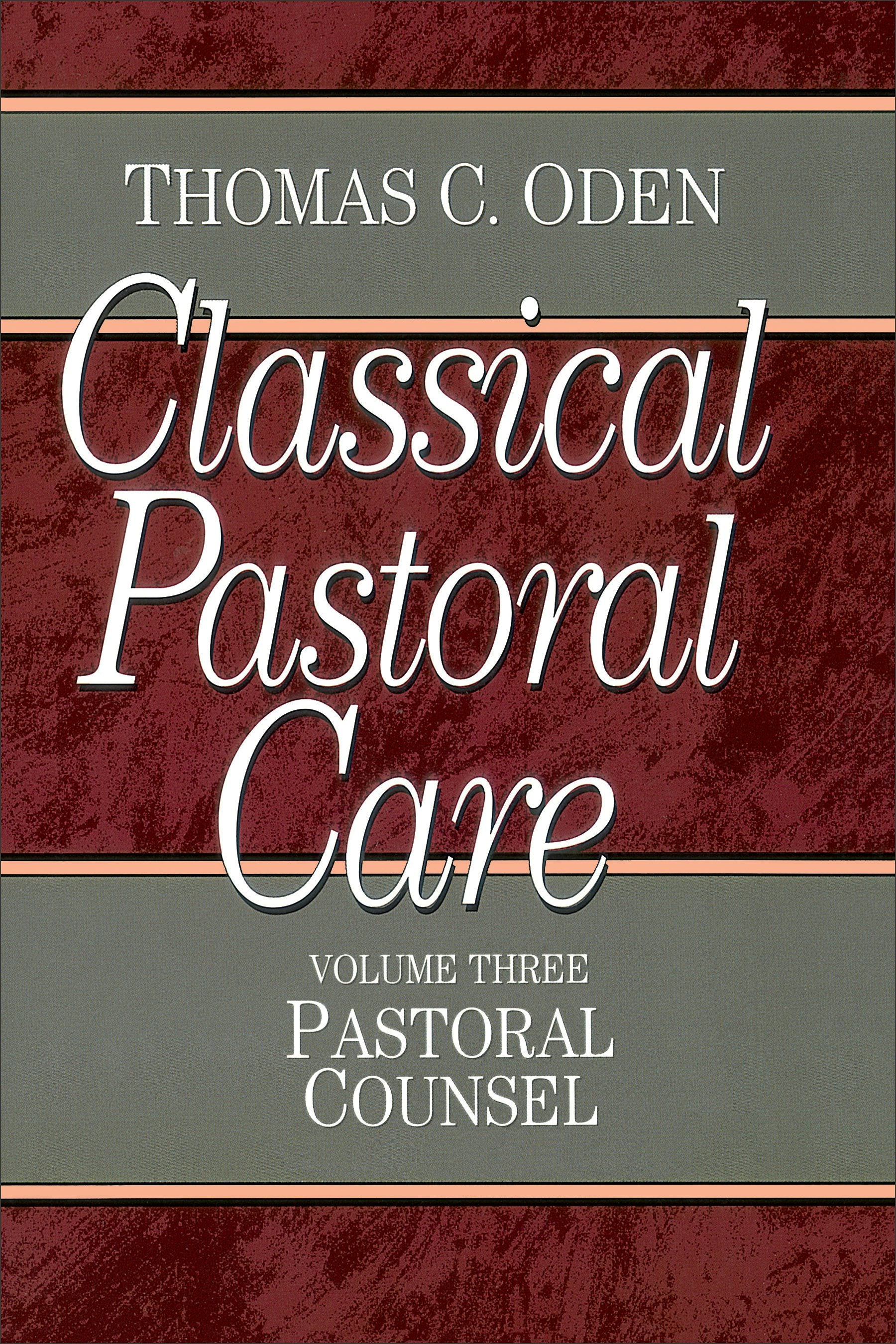 Cover image for Classical Pastoral Care, isbn: 9780801067655