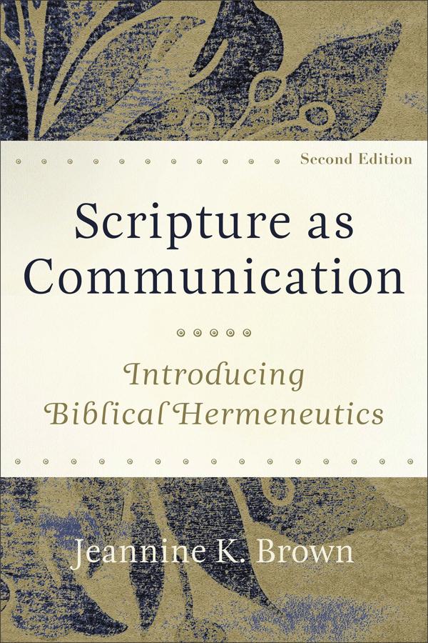 Cover image for Scripture as Communication, isbn: 9781540962478