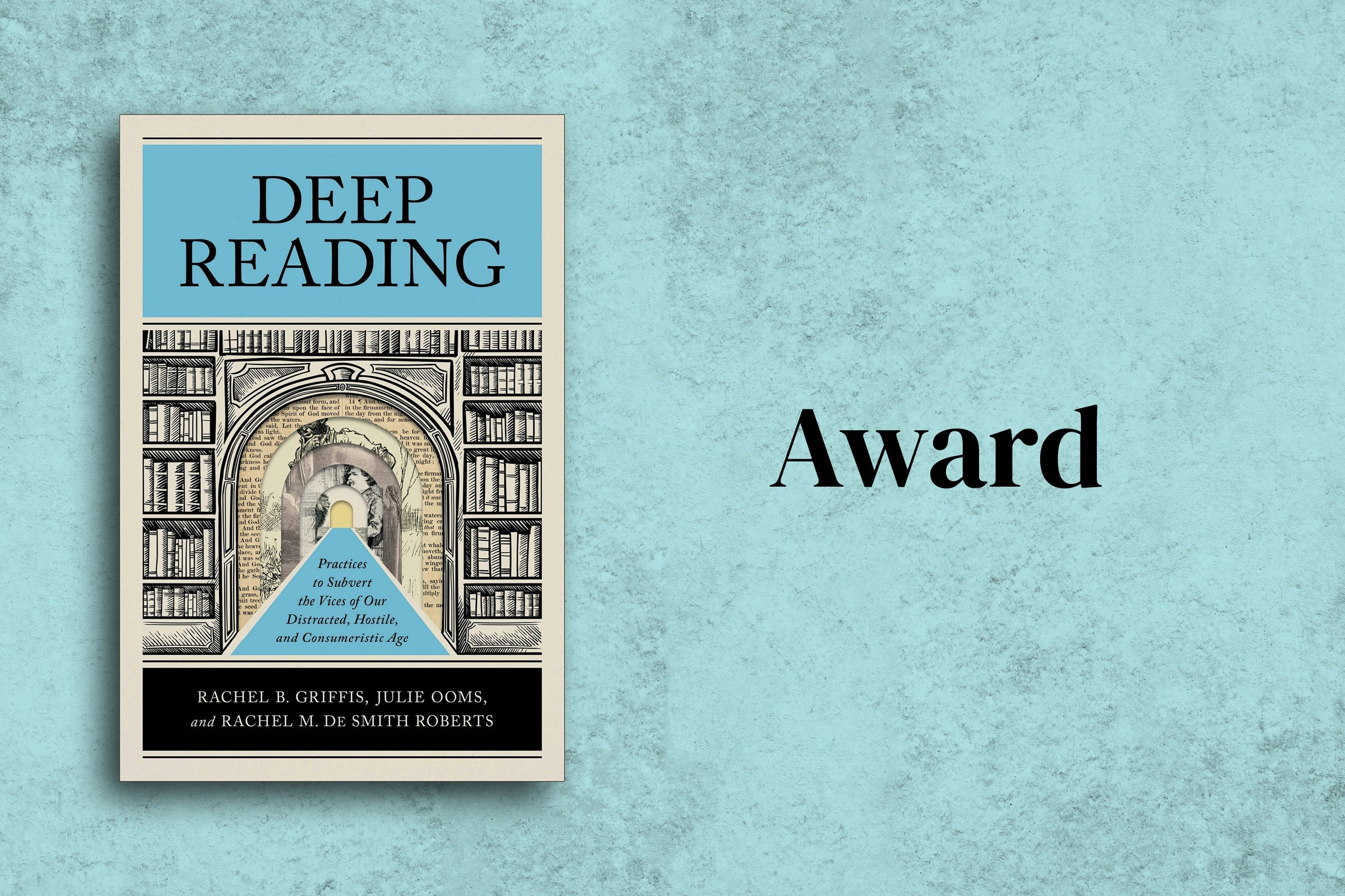 Deep Reading wins the 2025 Arlin G. Meyer Book Award from Lilly