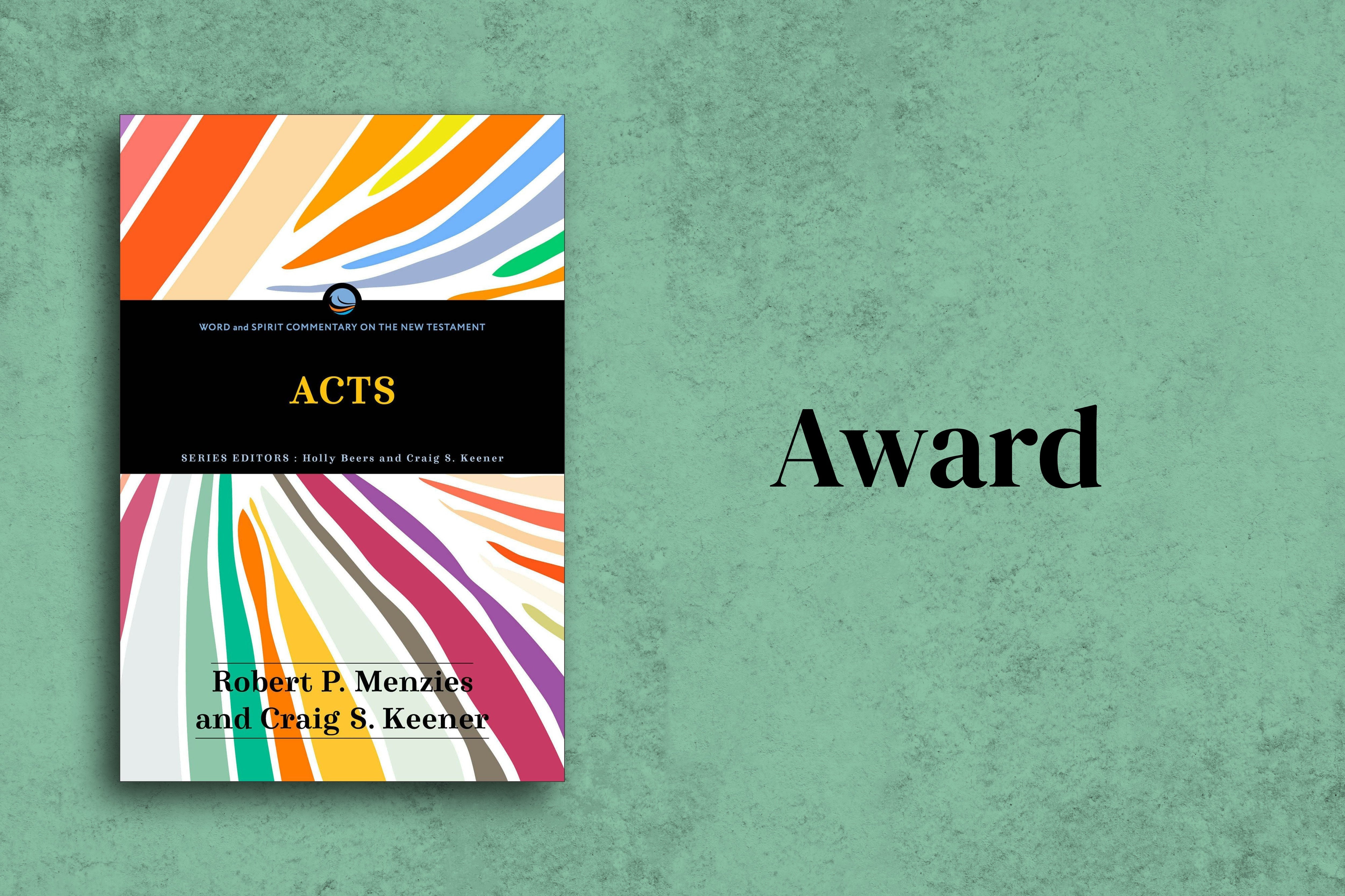 Acts wins the 2026 Award of Excellence