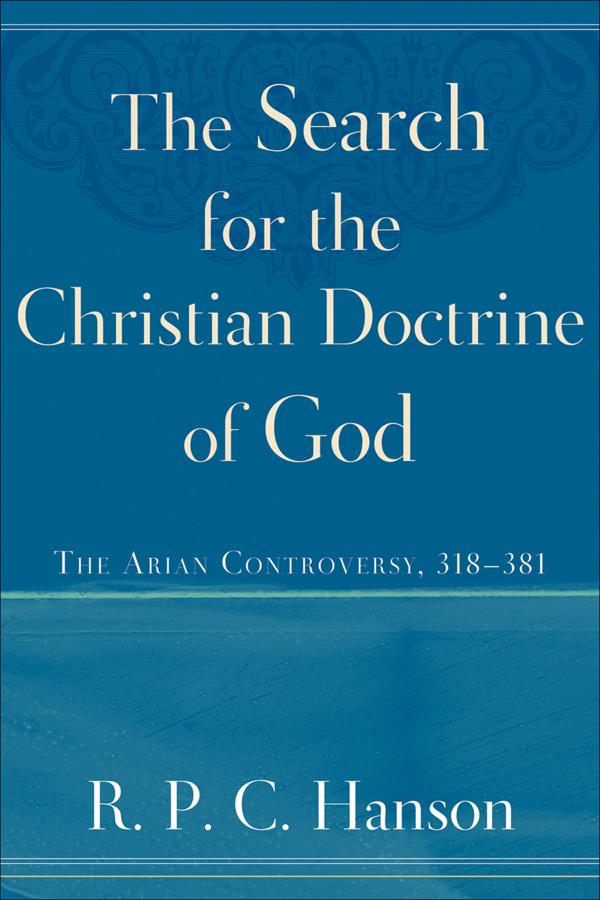 Cover image for The Search for the Christian Doctrine of God, isbn: 9780801031465