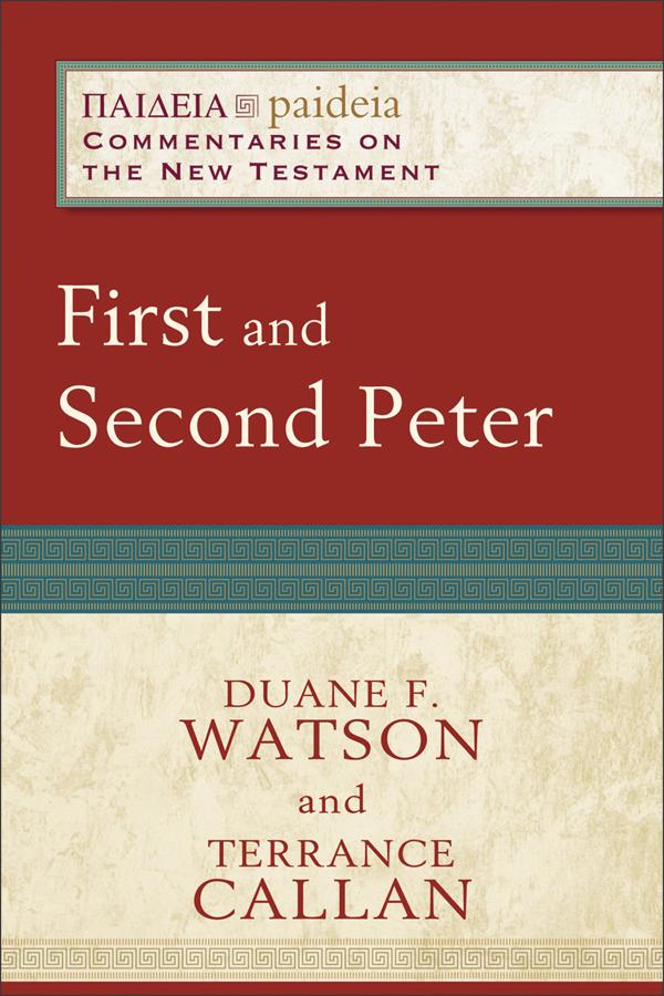 Cover image for First and Second Peter, isbn: 9780801032271