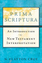 Cover image for Prima Scriptura, isbn: 9780801035883