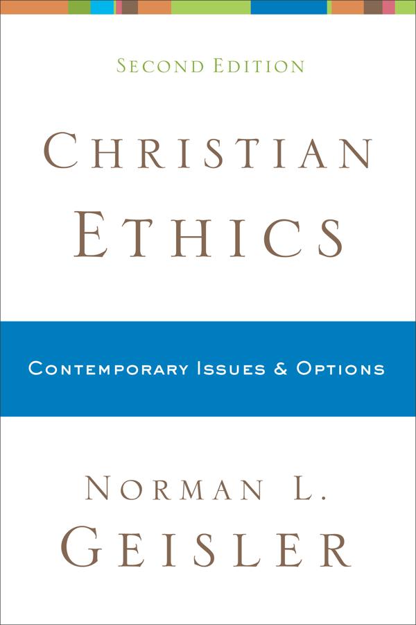 Cover image for Christian Ethics, isbn: 9780801038792