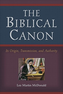 Cover image for The Biblical Canon, isbn: 9780801047107