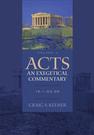 Cover image for Acts: An Exegetical Commentary, isbn: 9780801048388