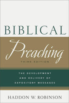 Cover image for Biblical Preaching, isbn: 9780801049125