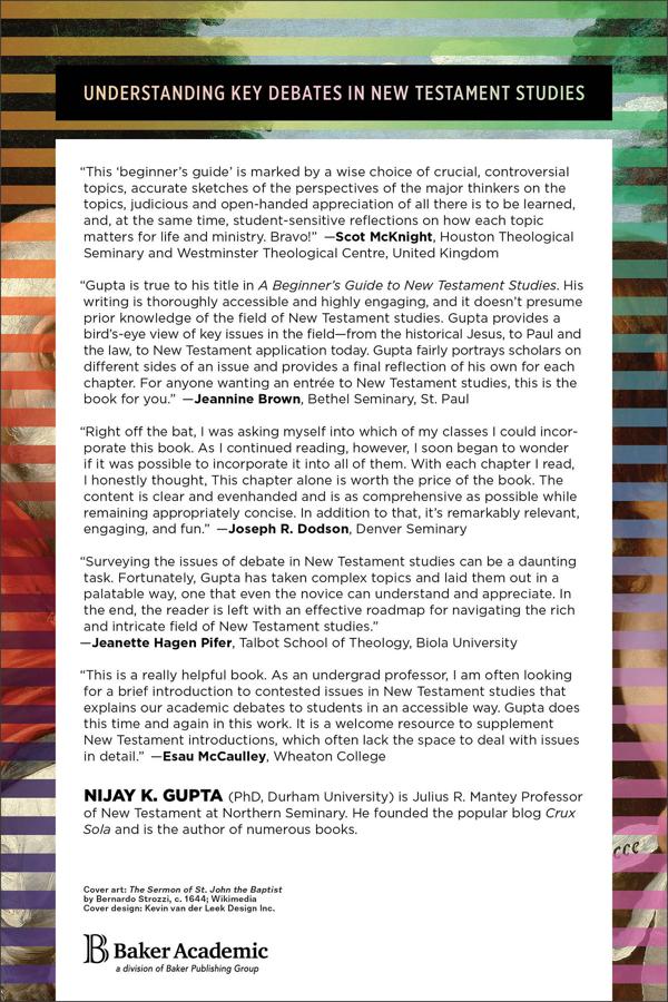 Cover image for A Beginner's Guide to New Testament Studies, isbn: 9780801097577