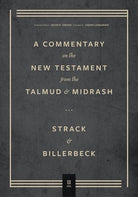 Cover image for Commentary on the New Testament from the Talmud and Midrash, isbn: 9781683595472